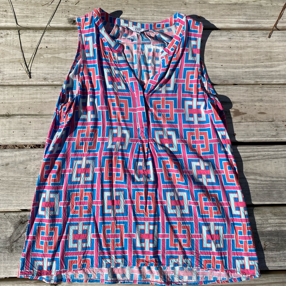 Crown and Ivy Tank Blouse EUC